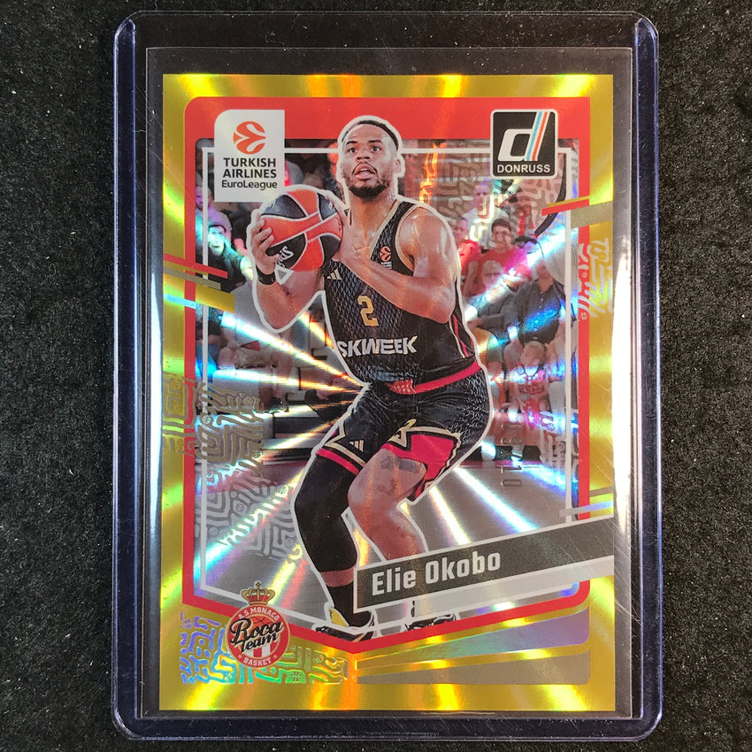 2023-24 Donruss Euroleague ELIE OKOBO Base Gold 9/10