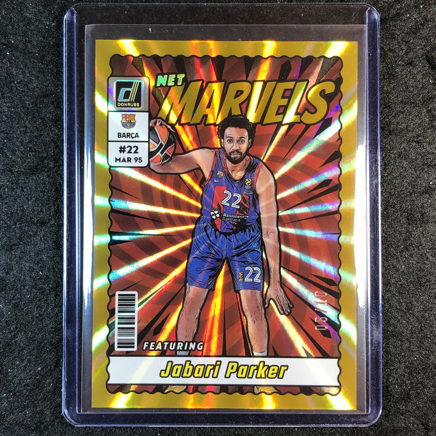 2023-24 Donruss Euroleague JABARI PARKER Net Marvels Gold 5/10