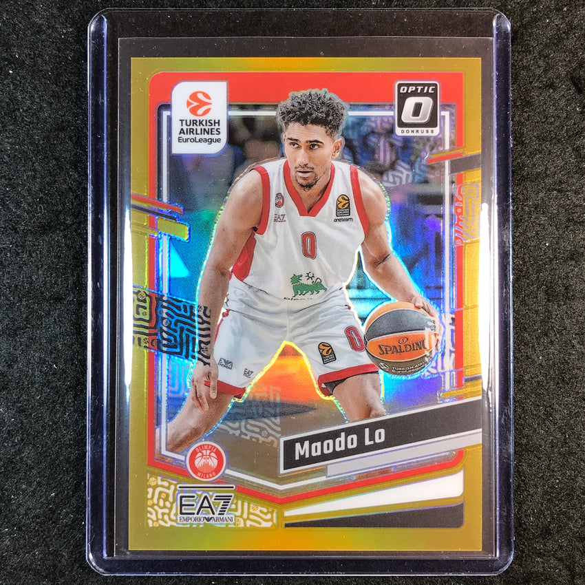 2023-24 Donruss Euroleague MAODO LO Optic Gold 9/10