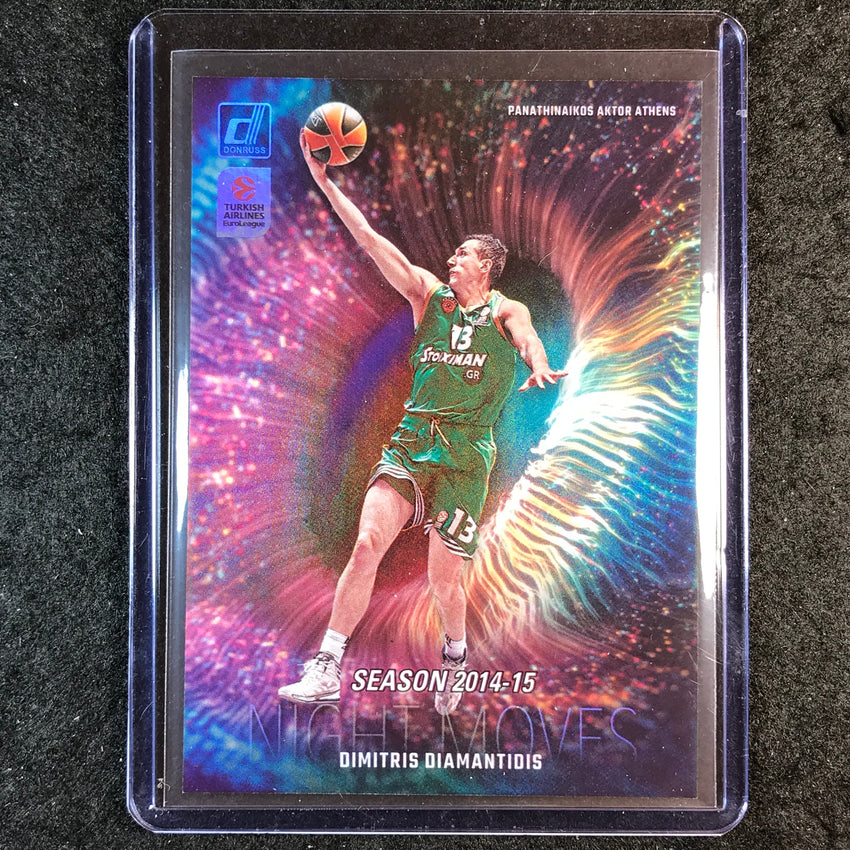 2023-24 Donruss Euroleague DIMITRIS DIAMANTIDIS Night Moves SSP #21
