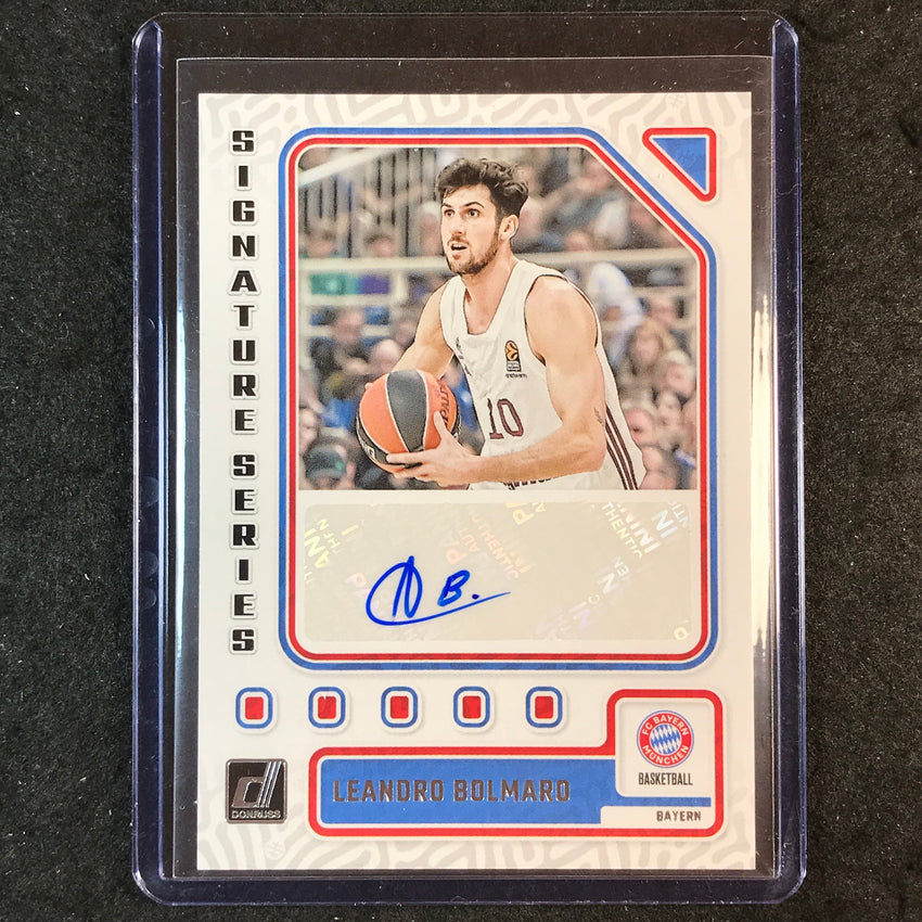 2023-24 Donruss Euroleague LEANDRO BOLMARO Signature Series Auto #BOL