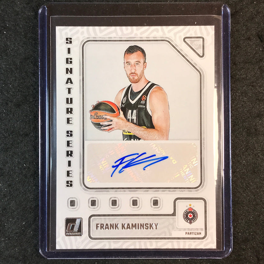 2023-24 Donruss Euroleague FRANK KAMINSKY Signature Series Auto #KNY
