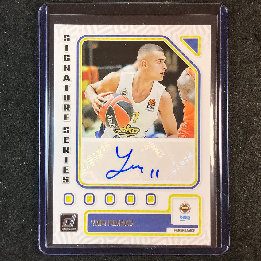 2023-24 Donruss Euroleague YAM MADAR Signature Series Auto #MAD