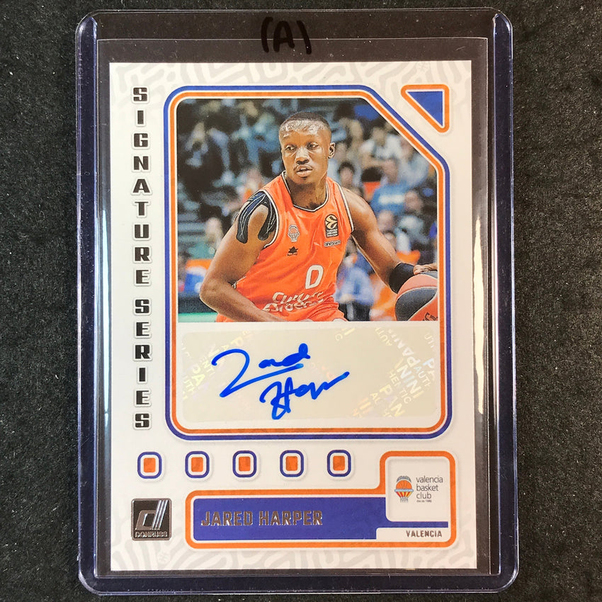 2023-24 Donruss Euroleague JARED HARPER Signature Series Auto #HPR (A)