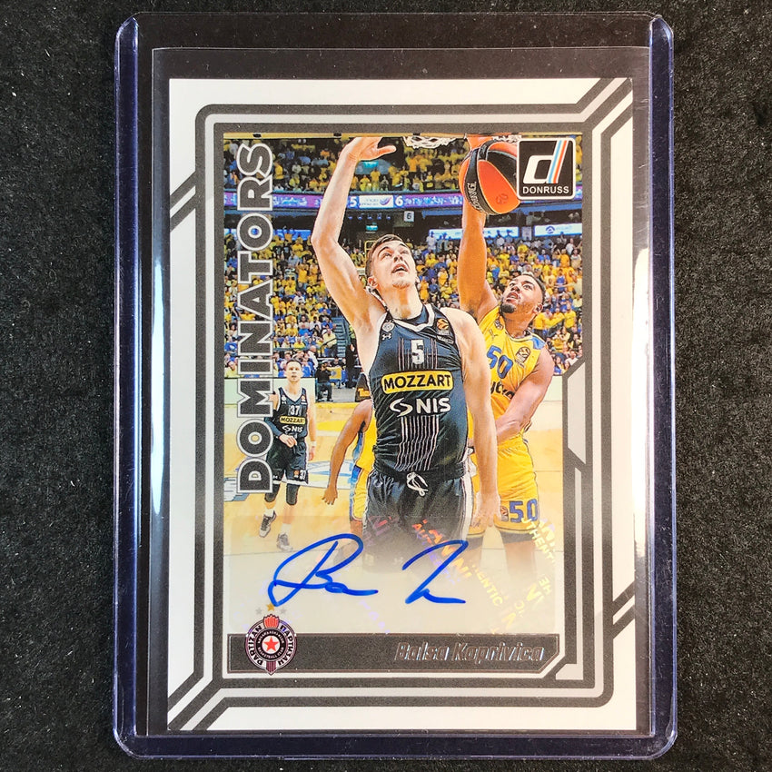 2023-24 Donruss Euroleague BALSA KAPRIVICA Dominators Signatures Auto #KOP