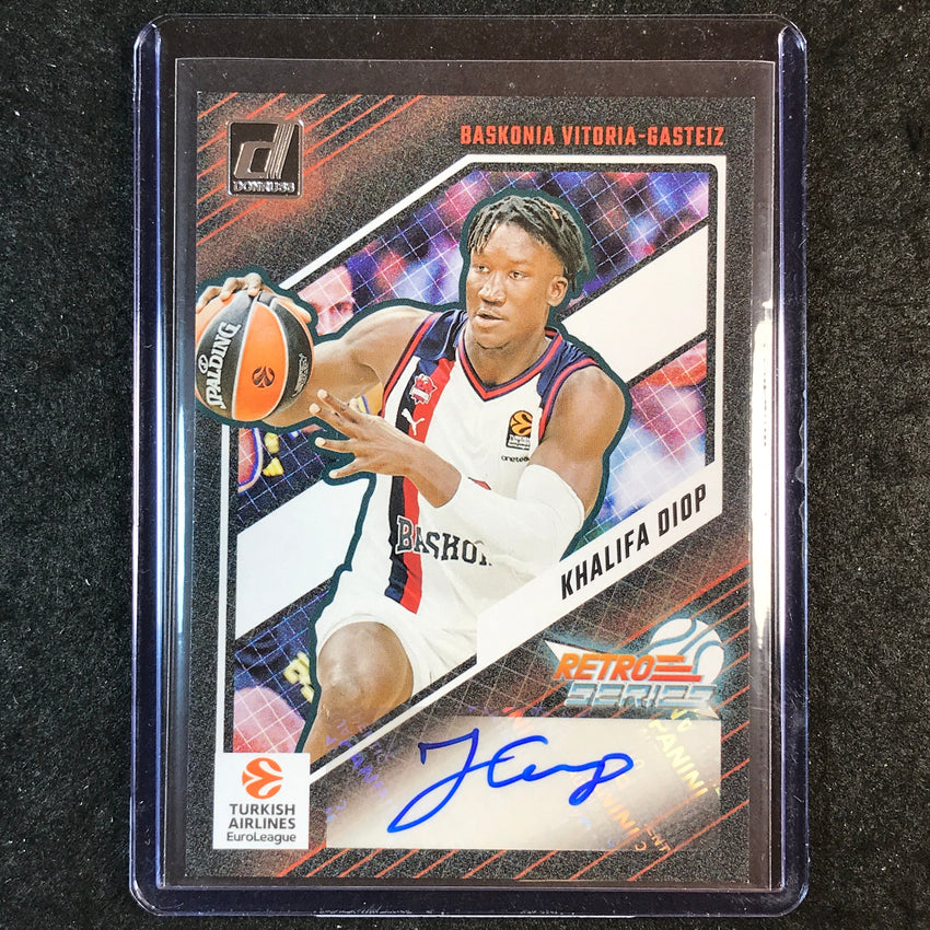 2023-24 Donruss Euroleague KHALIFA DIOP Retro Series Signatures Auto #DIP