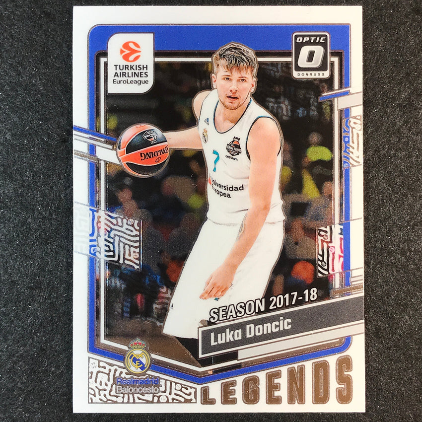 2023-24 Donruss Euroleague LUKA DONCIC Optic Legends Base #166