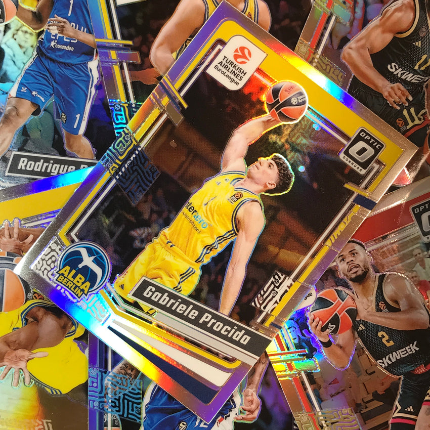 2023-24 Donruss Euroleague ANDREAS OBST Base Optic Silver Holo #84
