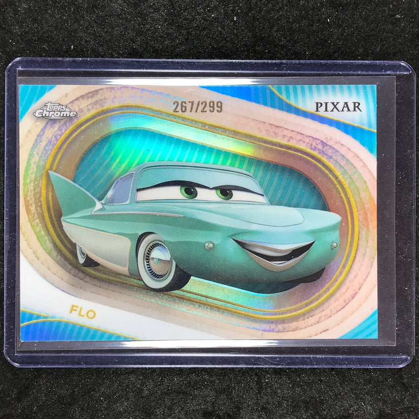 2025 Topps Chrome Disney FLO Teal 267/299 #53