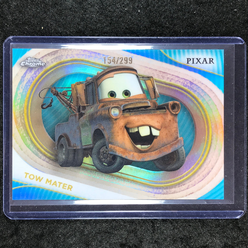 2025 Topps Chrome Disney TOW MATER Teal 154/299 #56