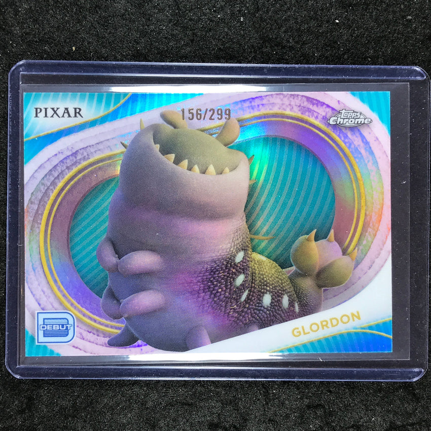 2025 Topps Chrome Disney GLORDON Teal 156/299 #140