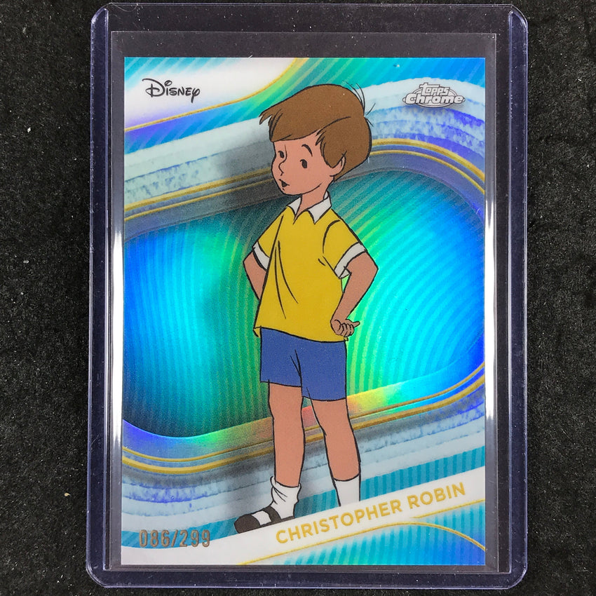 2025 Topps Chrome Disney CHRISTOPHER ROBIN Teal 86/299 #147