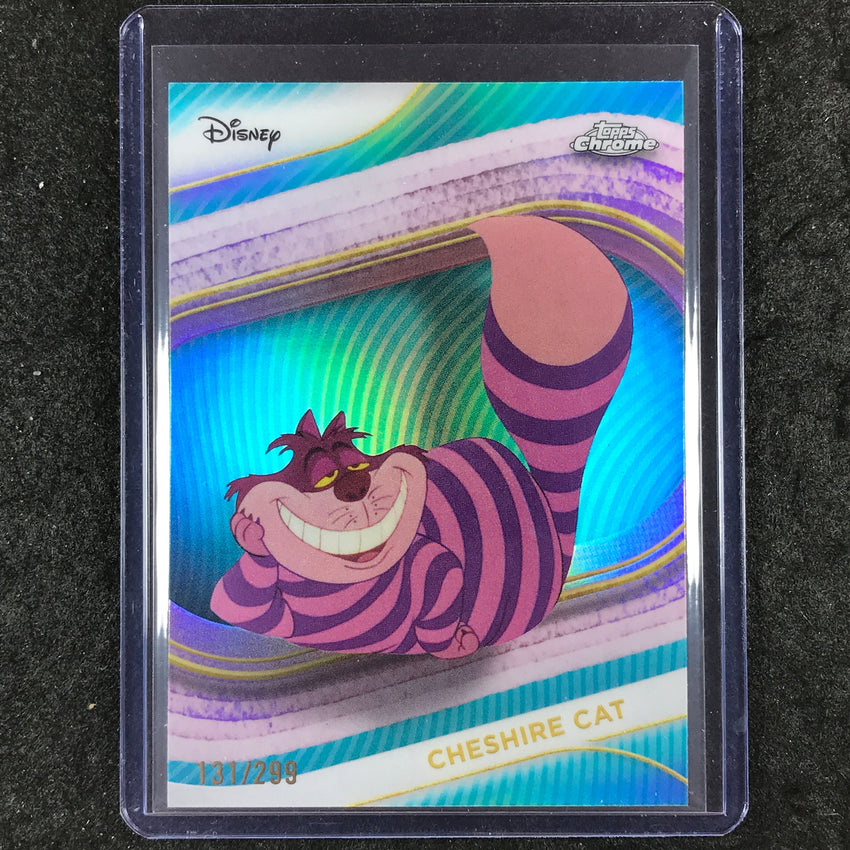 2025 Topps Chrome Disney CHESHIRE CAT Teal 131/299 #178