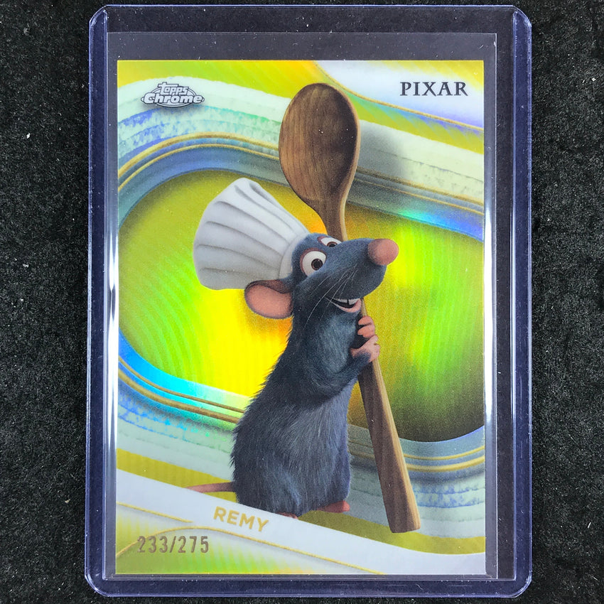2025 Topps Chrome Disney REMY Yellow 233/275 #117