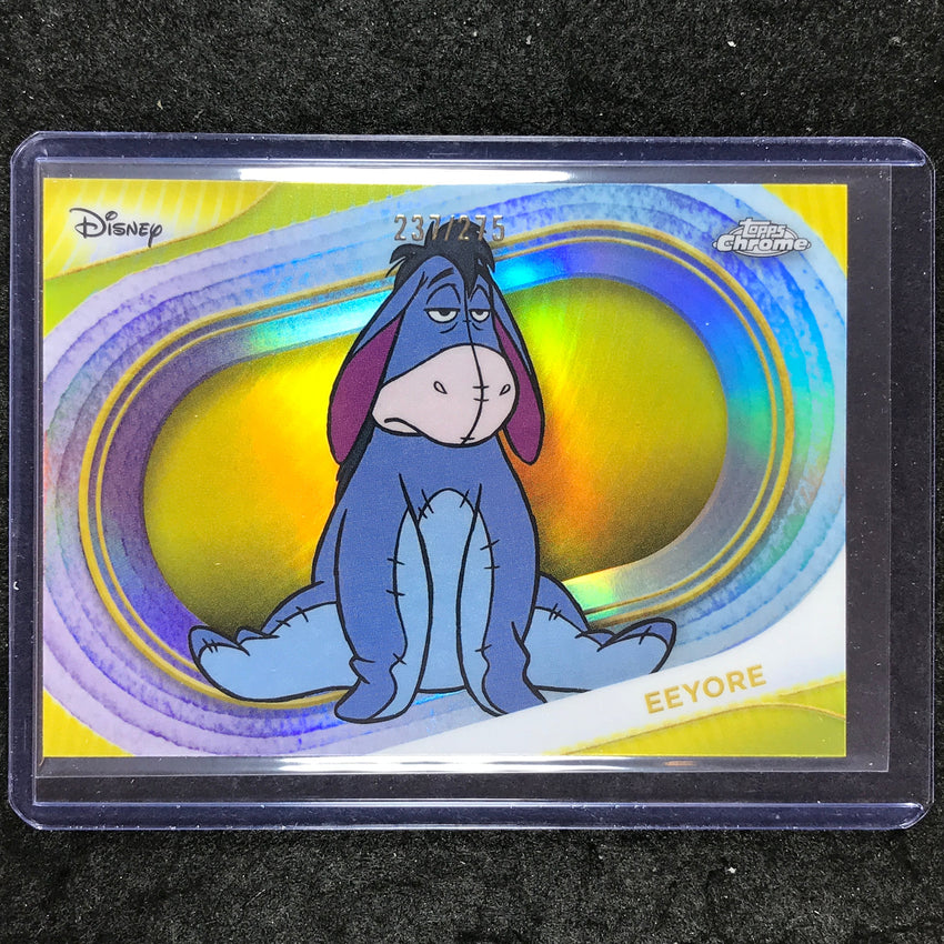 2025 Topps Chrome Disney EEYORE Yellow 237/275 #143
