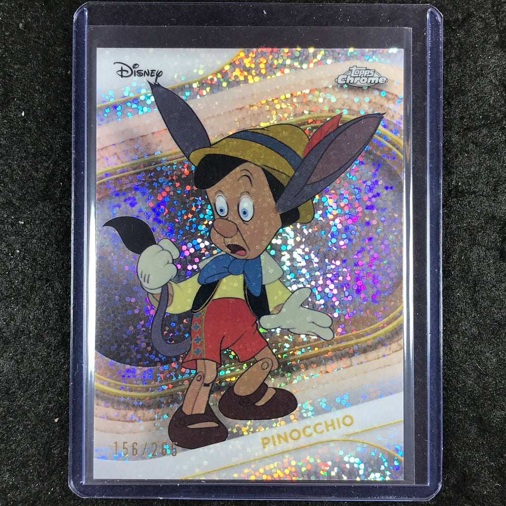 2025 Topps Chrome Disney PINOCCHIO Variation Speckle 156/265 #85 ...