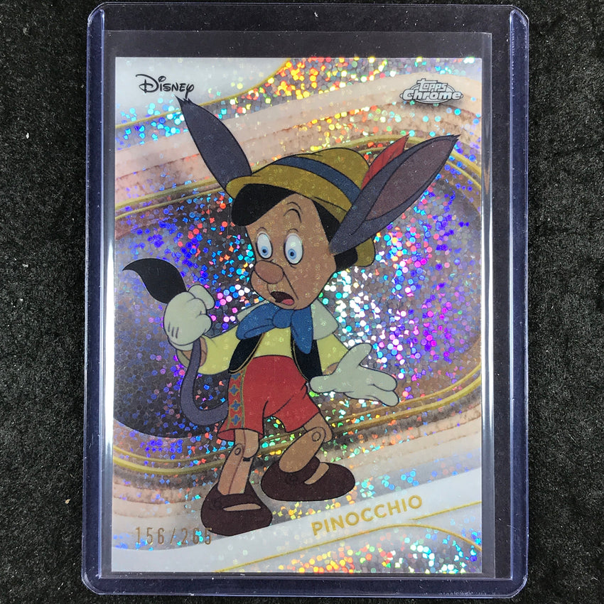 2025 Topps Chrome Disney PINOCCHIO Variation Speckle 156/265 #85