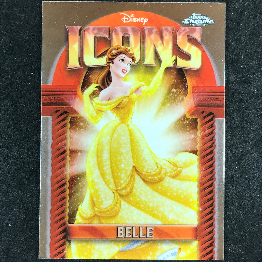 2025 Topps Chrome Disney BELLE Disney Icons Base #DI-13