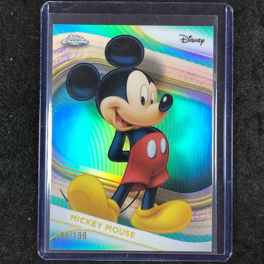 2025 Topps Chrome Disney MICKEY MOUSE Teal 184/199 #1