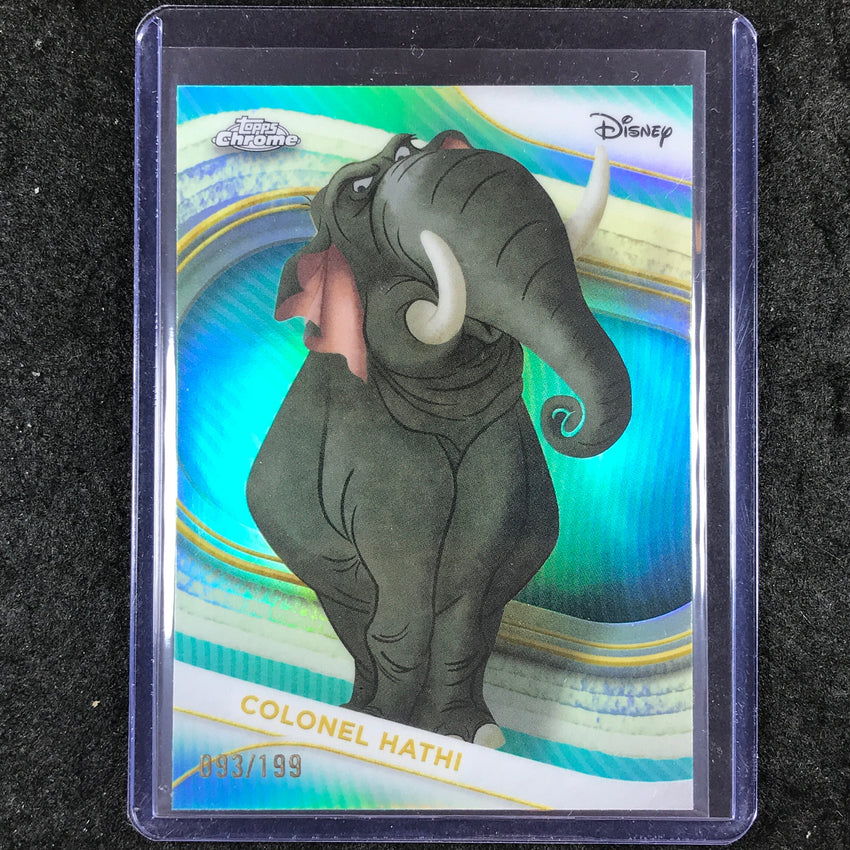 2025 Topps Chrome Disney COLONEL HATHI Teal 93/199 #110