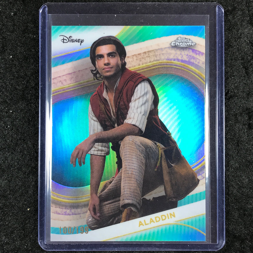 2025 Topps Chrome Disney ALADDIN Teal 100/199 #187