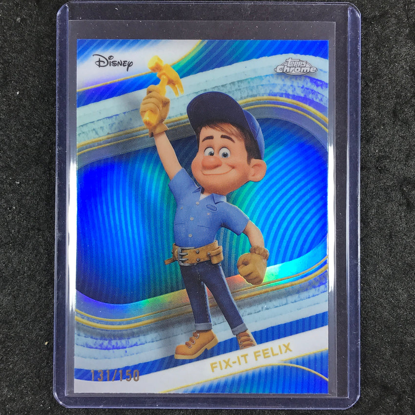 2025 Topps Chrome Disney FIX-IT FELIX Blue 131/150 #66