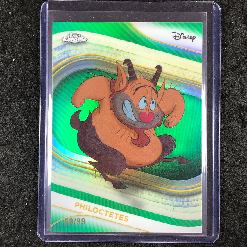 2025 Topps Chrome Disney PHILOCTETES Green 60/99 #46