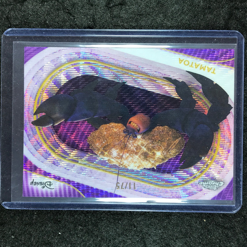 2025 Topps Chrome Disney TAMATOA Purple Wave 11/75 #18