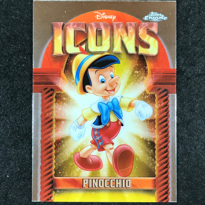 2025 Topps Chrome Disney PINOCCHIO Disney Icons Base #DI-16