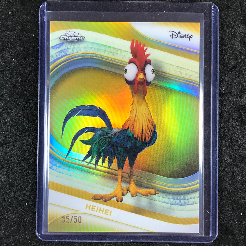 2025 Topps Chrome Disney HEIHEI Gold 35/50 #19