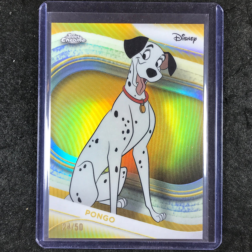 2025 Topps Chrome Disney PONGO Gold 24/50 #101