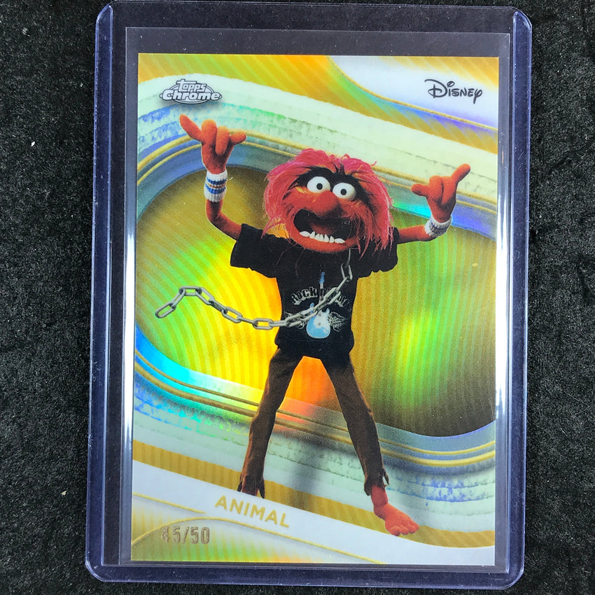 2025 Topps Chrome Disney ANIMAL Gold 45/50 #124