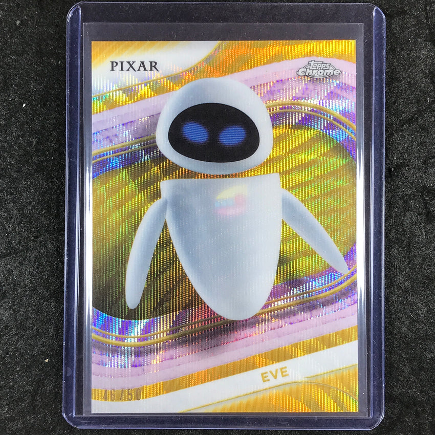 2025 Topps Chrome Disney EVE Gold Wave 46/50 #69