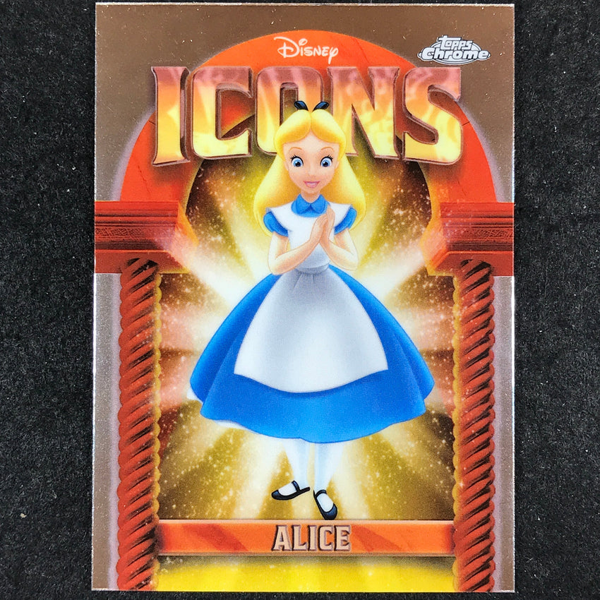 2025 Topps Chrome Disney ALICE Disney Icons Base #DI-17
