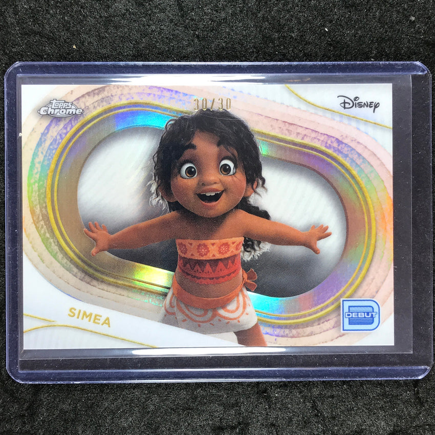 2025 Topps Chrome Disney SIMEA White 30/30 #11