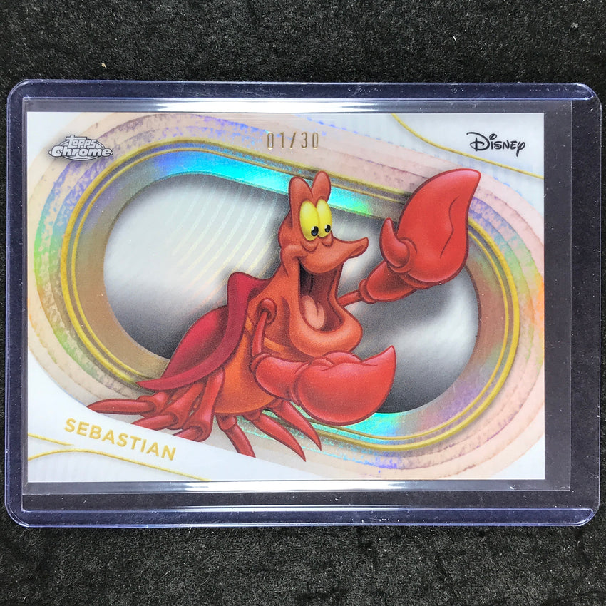 2025 Topps Chrome Disney SEBASTIAN White 1/30 #59