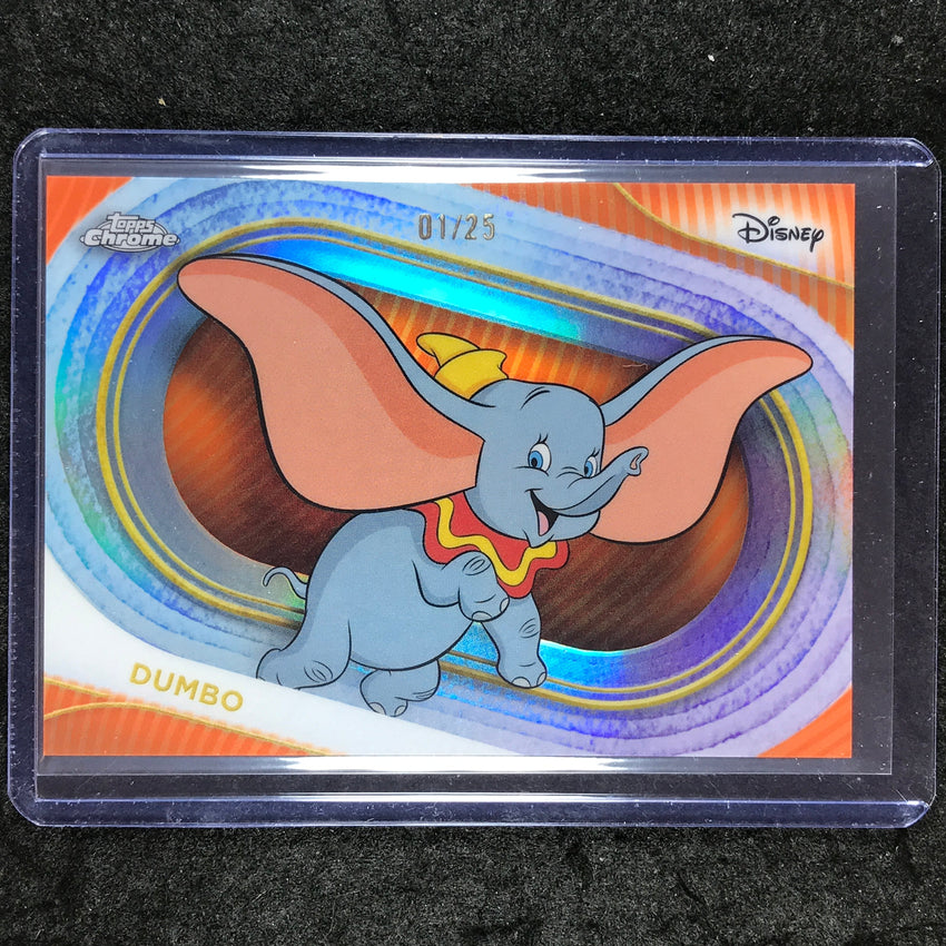 2025 Topps Chrome Disney DUMBO Orange 1/25 #88