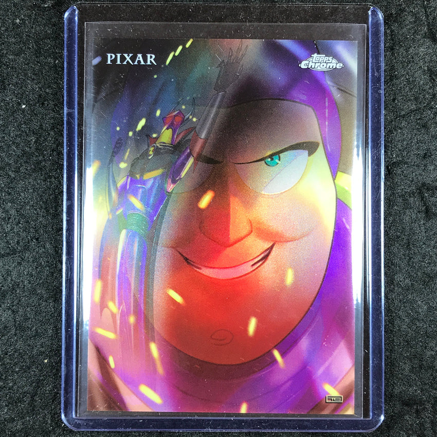 2025 Topps Chrome Disney BUZZ LIGHTYEAR AND ZURG Disney Reflections SSP #4
