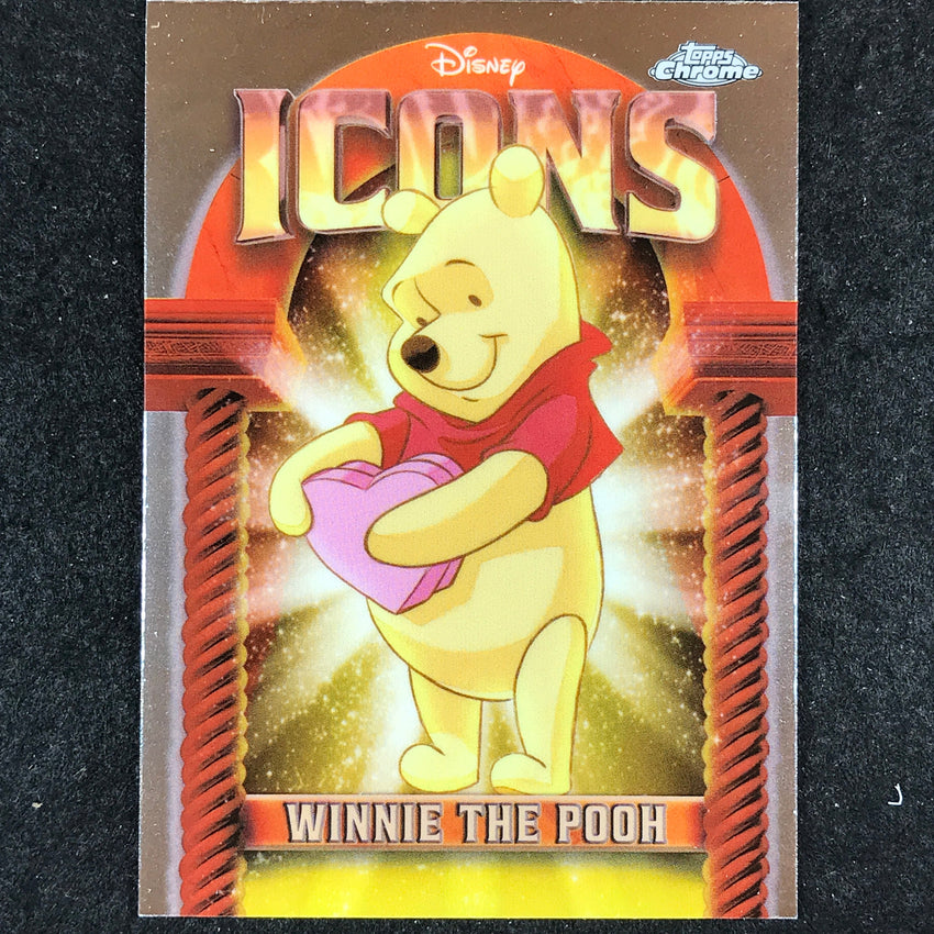 2025 Topps Chrome Disney WINNIE THE POOH Disney Icons Base #DI-19