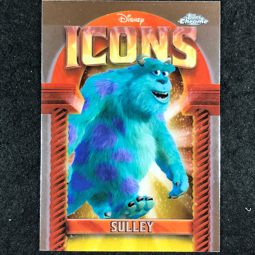 2025 Topps Chrome Disney SULLEY Disney Icons Base #DI-20