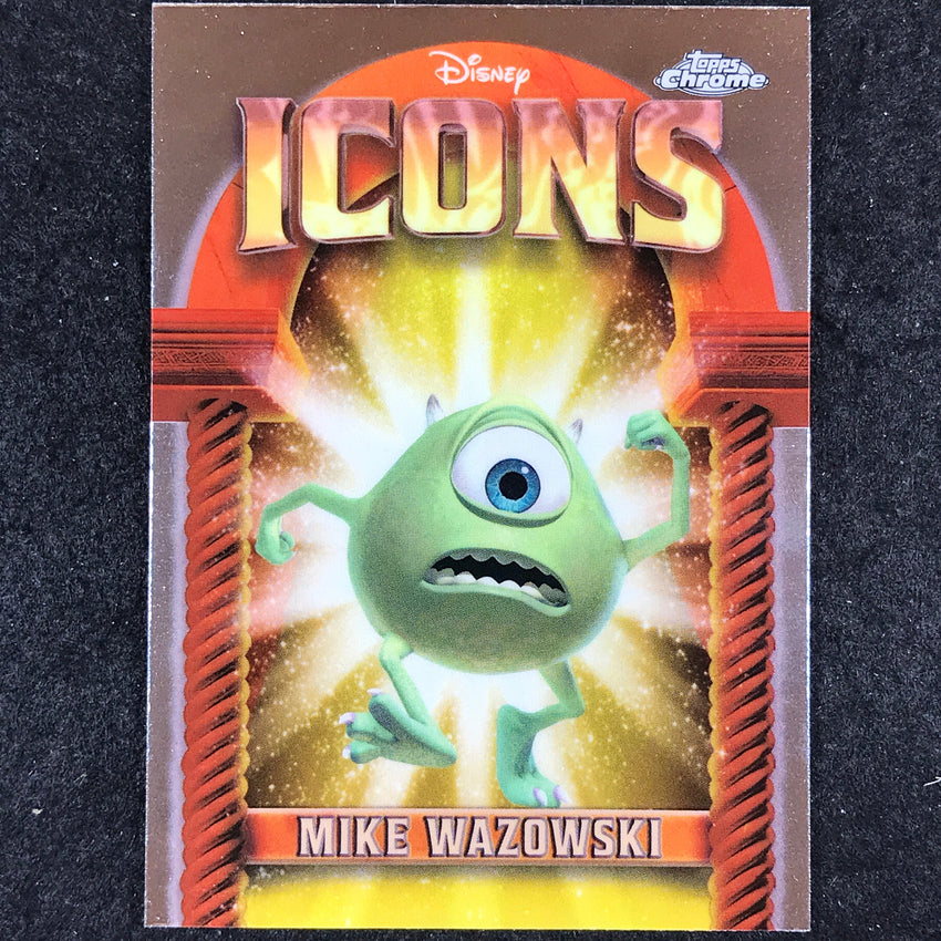 2025 Topps Chrome Disney MIKE WAZOWSKI Disney Icons Base #DI-21
