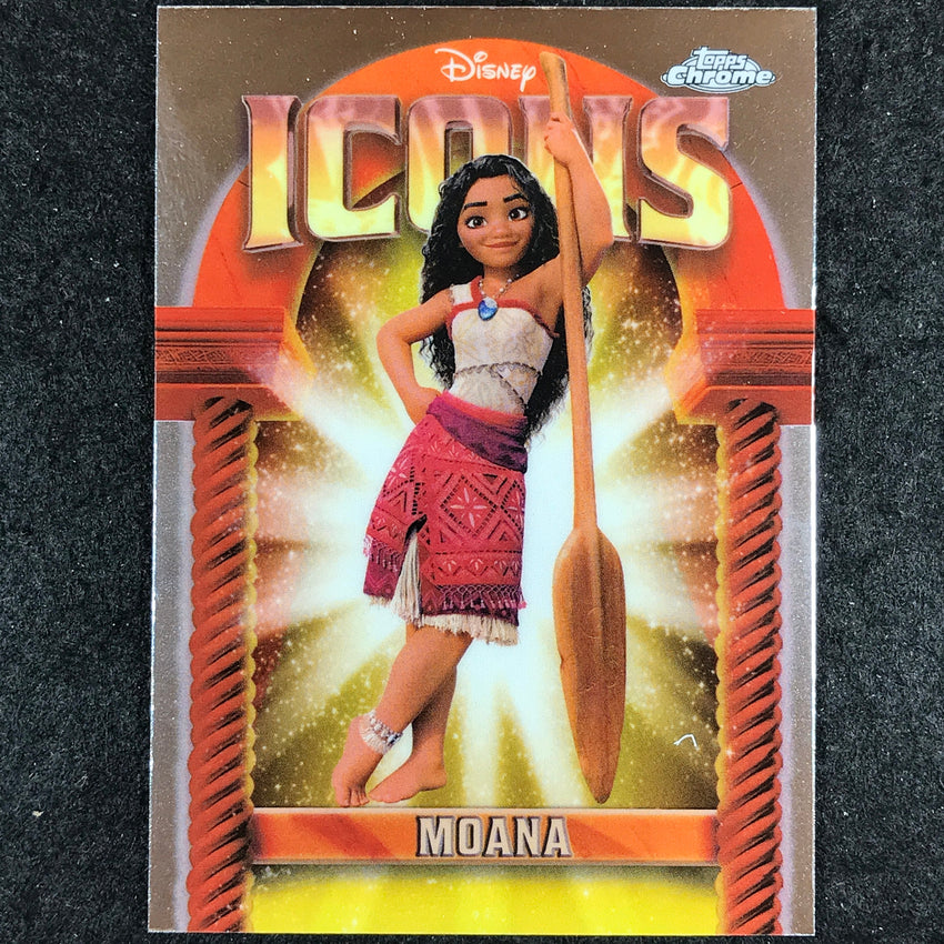 2025 Topps Chrome Disney MOANA Disney Icons Base #DI-22