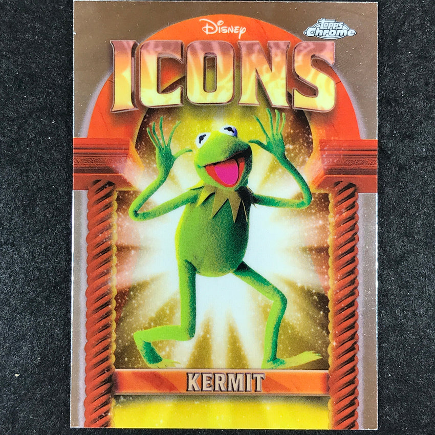 2025 Topps Chrome Disney KERMIT Disney Icons Base #DI-23