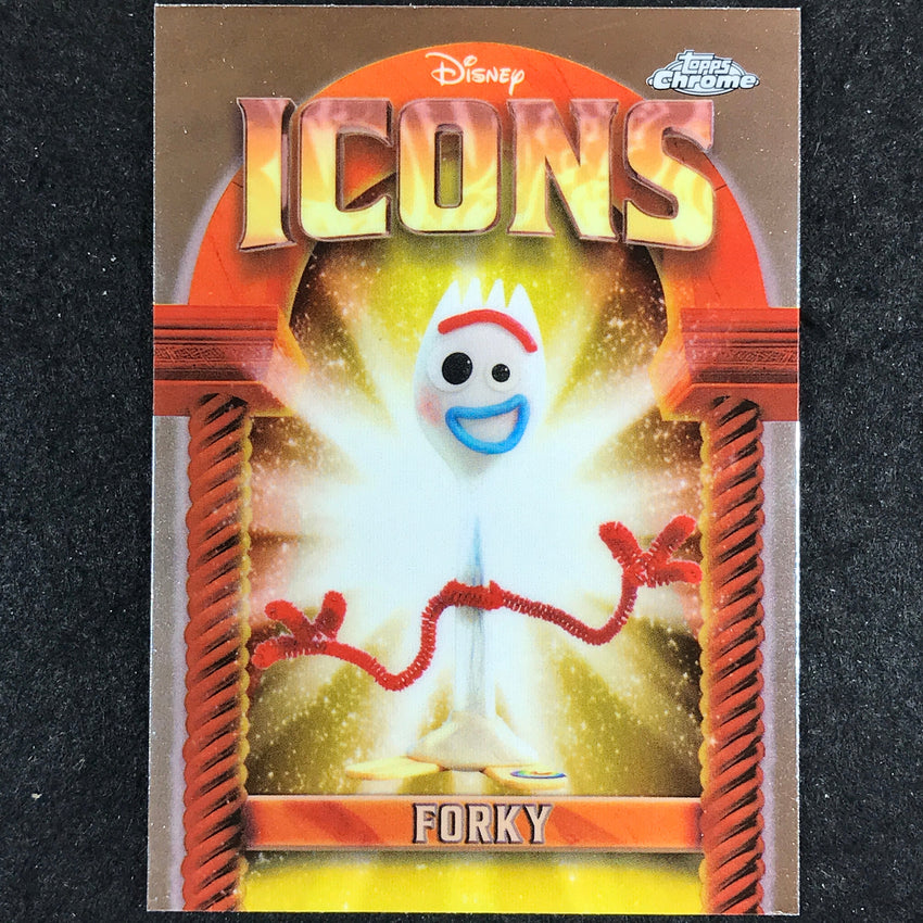 2025 Topps Chrome Disney FORKY Disney Icons Base #DI-26