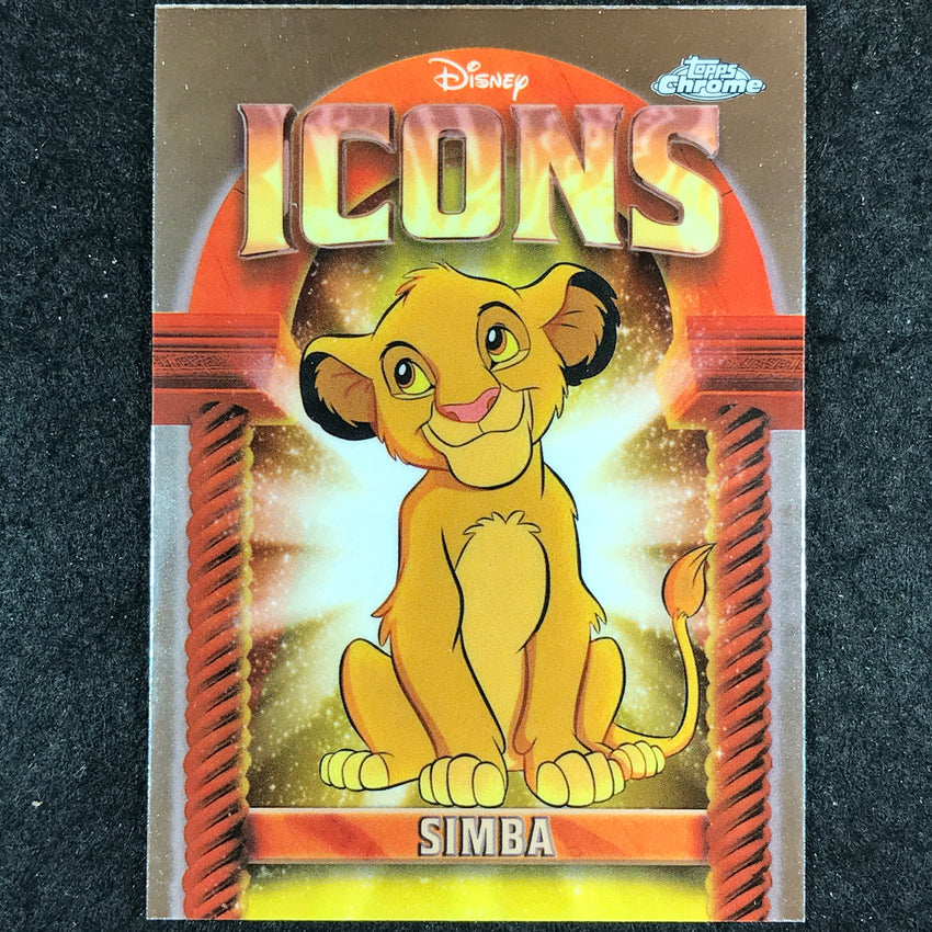 2025 Topps Chrome Disney SIMBA Disney Icons Base #DI-27