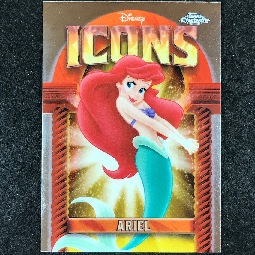 2025 Topps Chrome Disney ARIEL Disney Icons Base #DI-28