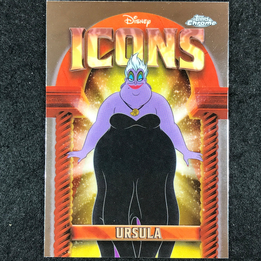 2025 Topps Chrome Disney URSULA Disney Icons Base #DI-29