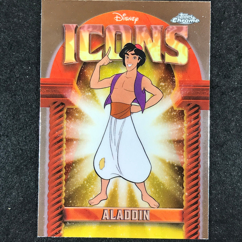 2025 Topps Chrome Disney ALADDIN Disney Icons Base #DI-31
