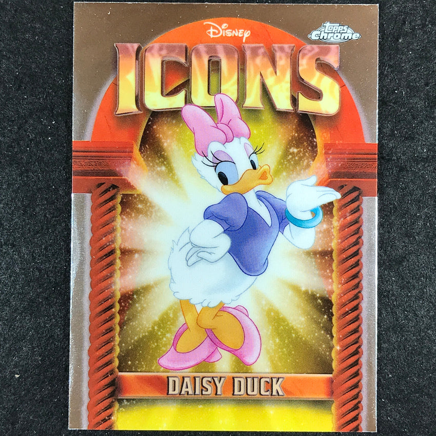 2025 Topps Chrome Disney DAISY DUCK Disney Icons Base #DI-33