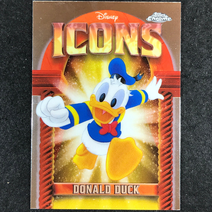 2025 Topps Chrome Disney DONALD DUCK Disney Icons Base #DI-35